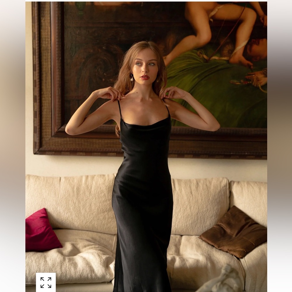 Gaâla Paris Kara black dress for women XS